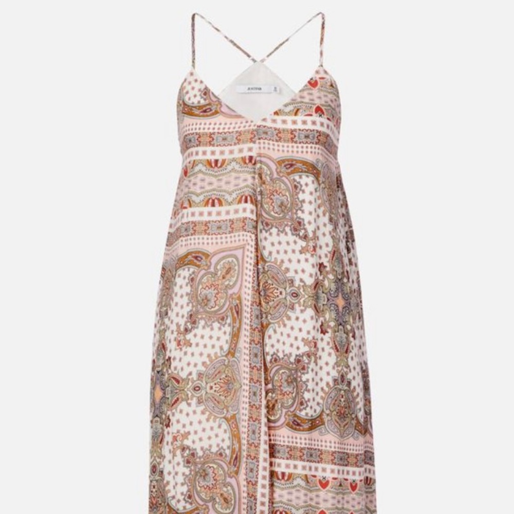 Just fab vacation scarf dress